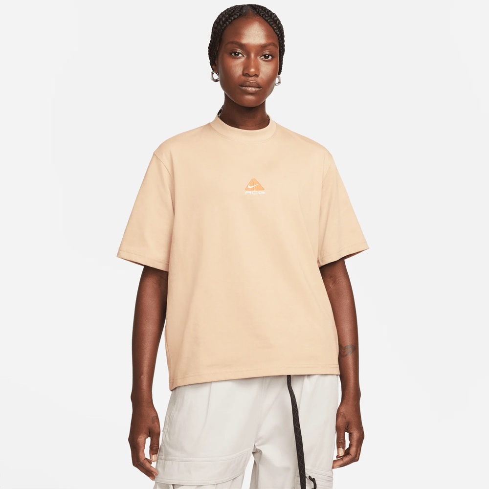 Nike ACG Tan Short Sleeve Women's Tee